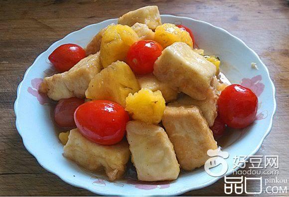 菠萝烧豆腐