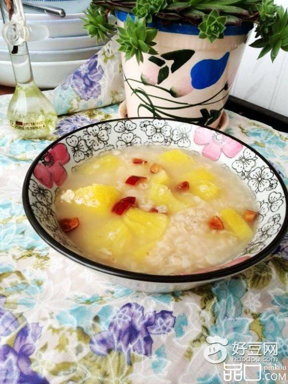 菠萝燕麦粥