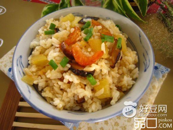 虾米菠萝炒饭
