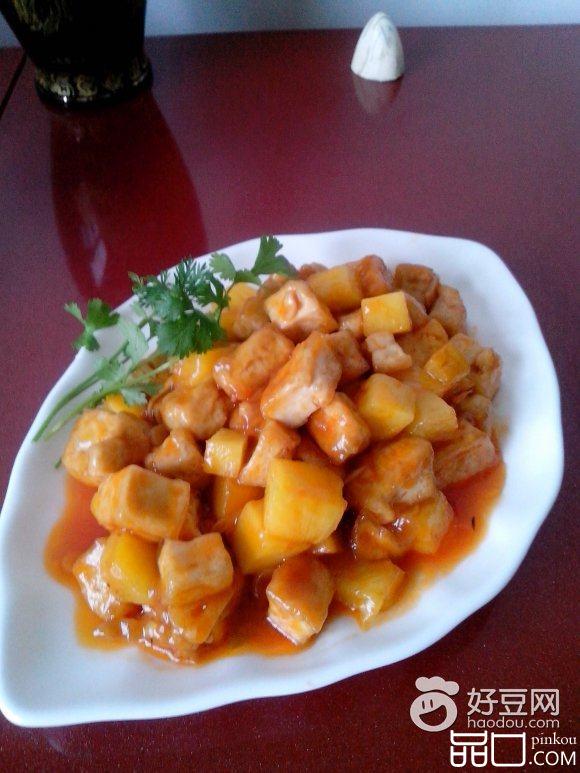 菠萝豆腐
