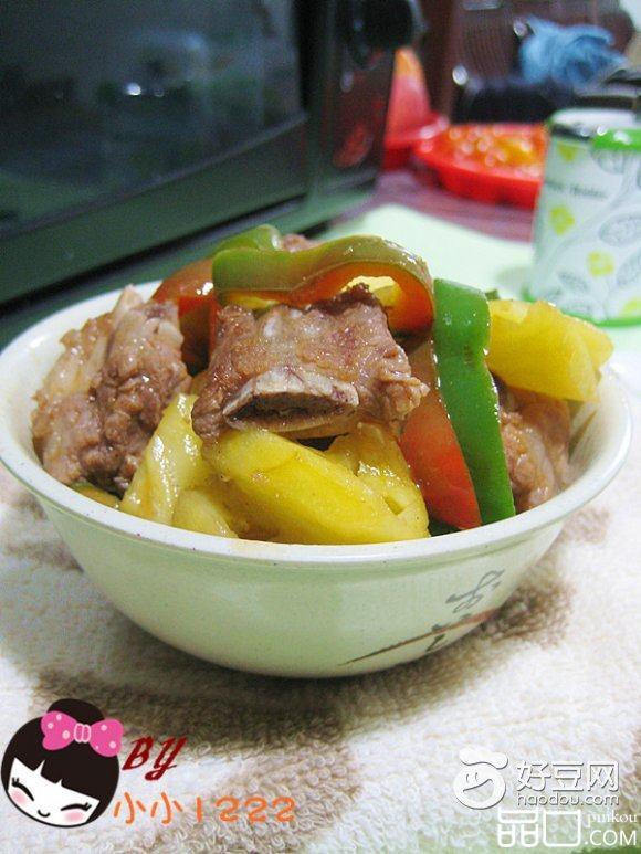 茄汁菠萝烧排骨