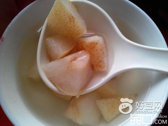 冰糖煮梨水