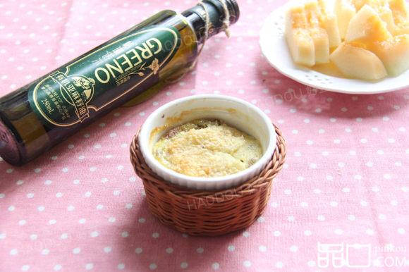 香蕉燕麦烤蛋奶