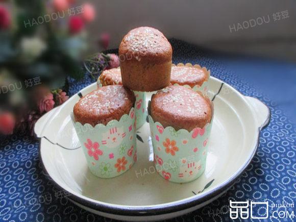 香蕉杯子蛋糕