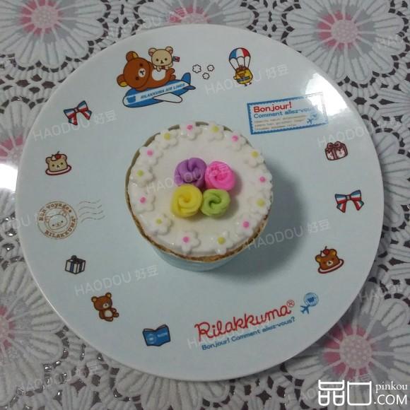 翻糖杯子香蕉蛋糕