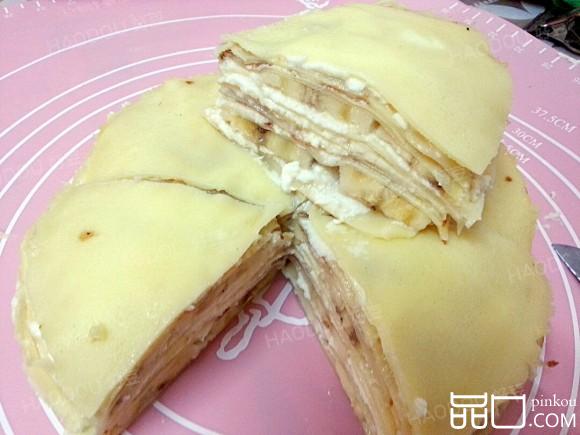 香蕉千层蛋糕