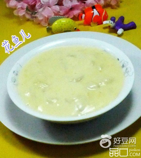 牛奶香蕉玉米糊