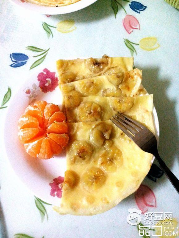 香蕉鸡蛋饼