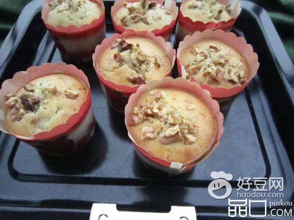 香蕉核桃马芬蛋糕
