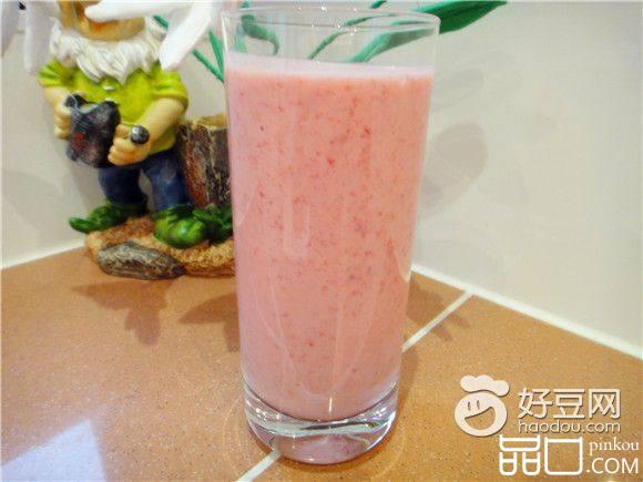 覆盆子香蕉果汁