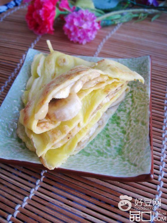 香蕉鸡蛋薄饼