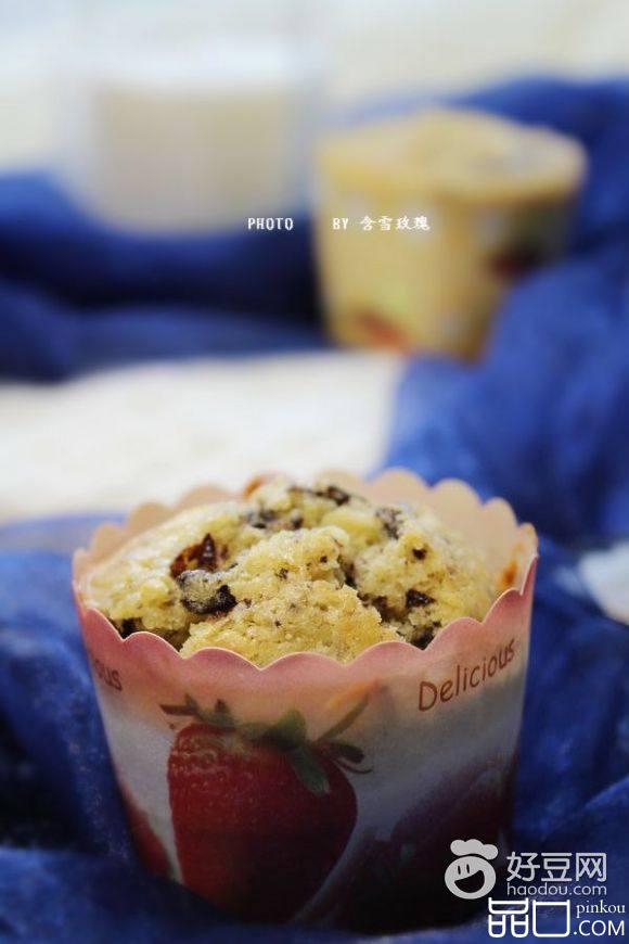 香蕉巧克力碎片麦芬