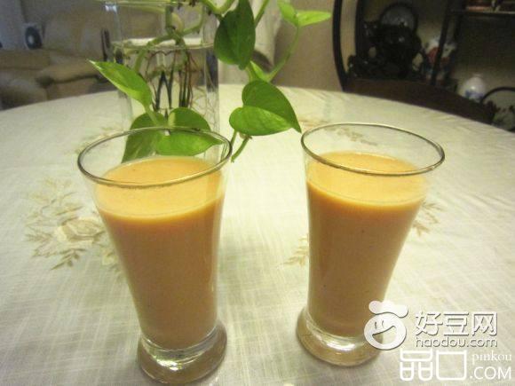 木瓜香蕉奶昔