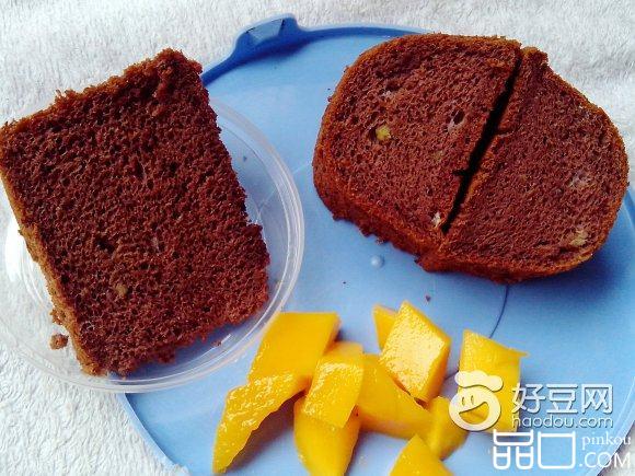 香蕉可可戚风