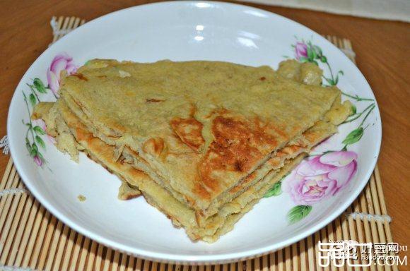 香蕉奶香鸡蛋饼