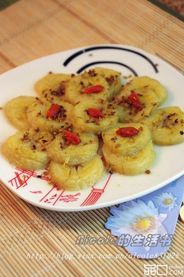 桂花冰糖炖香蕉