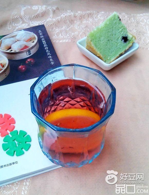 柠檬花果茶