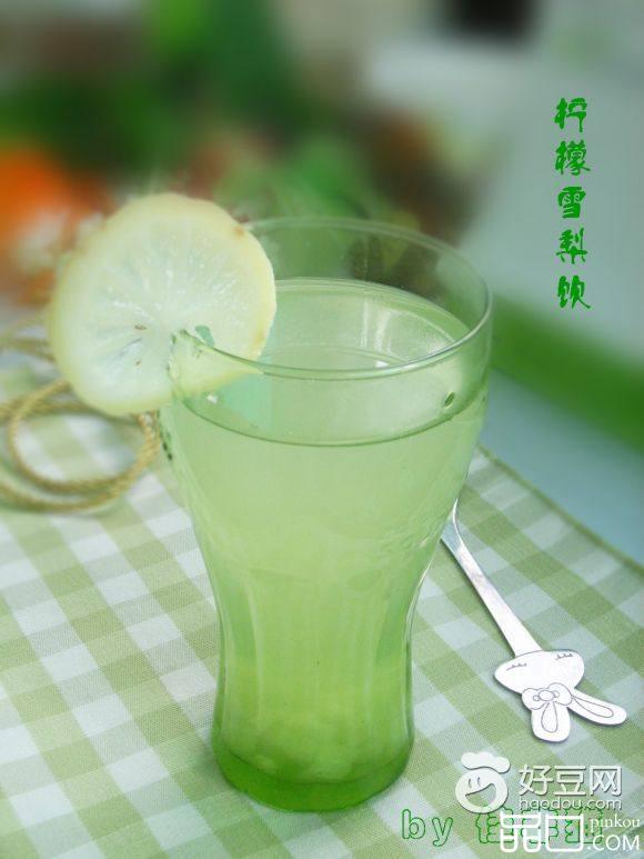 柠檬雪梨饮