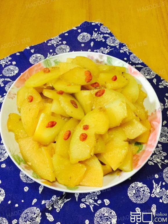 清炒木瓜