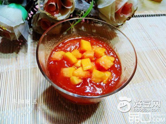 红酒木瓜饮