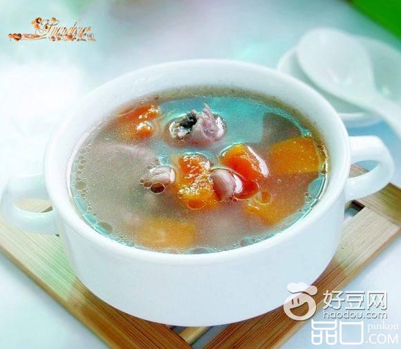 花生木瓜排骨汤