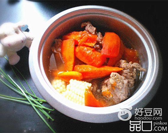 木瓜玉米炖筒骨