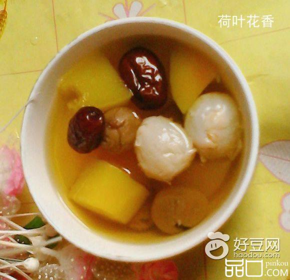 桂圆荔枝木瓜汤
