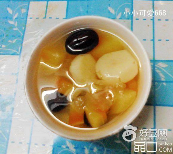 马蹄木瓜红枣汤