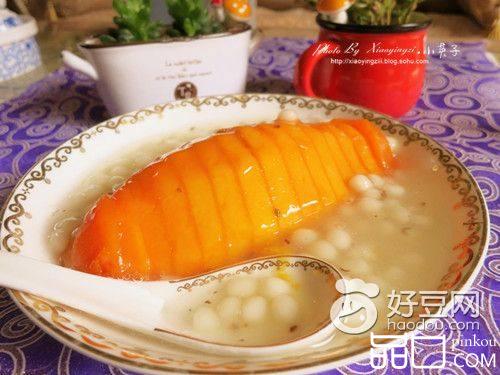 木瓜桂花小汤圆