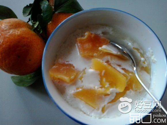 牛奶炖木瓜