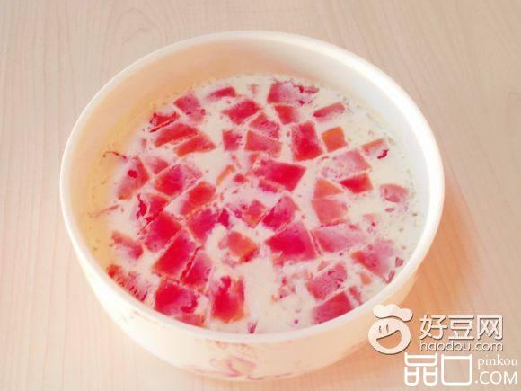 木瓜牛奶炖蛋