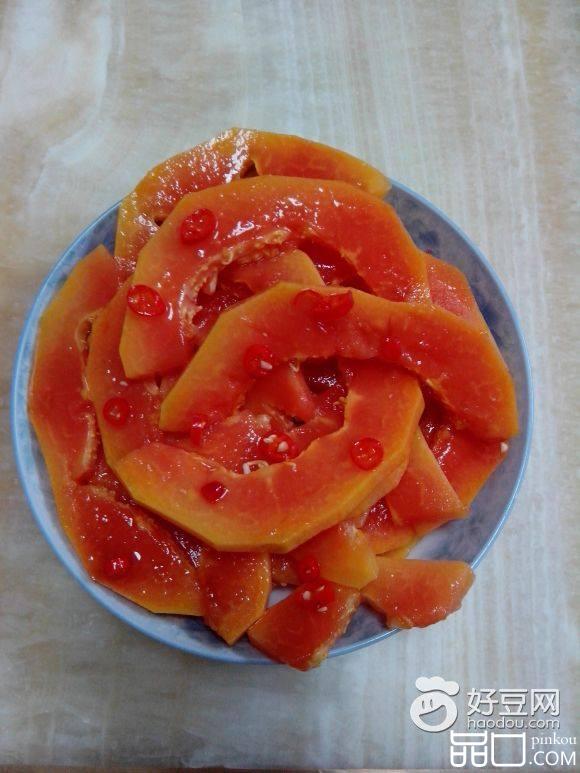 腌木瓜
