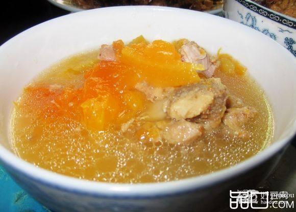 大骨木瓜汤——电压力