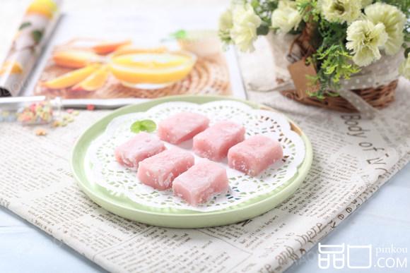 草莓小麻薯