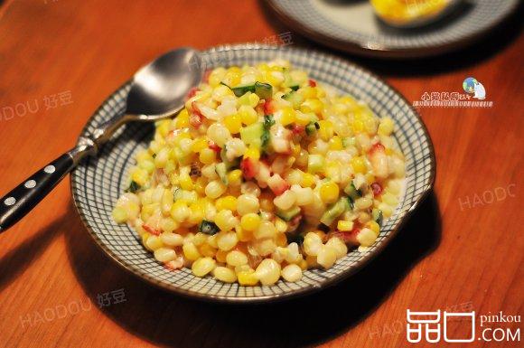 草莓玉米沙拉