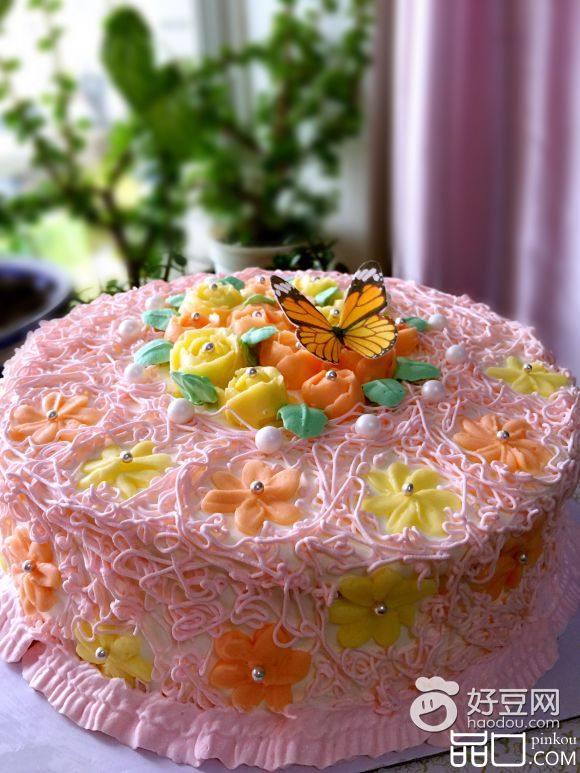 蝶恋花生日蛋糕