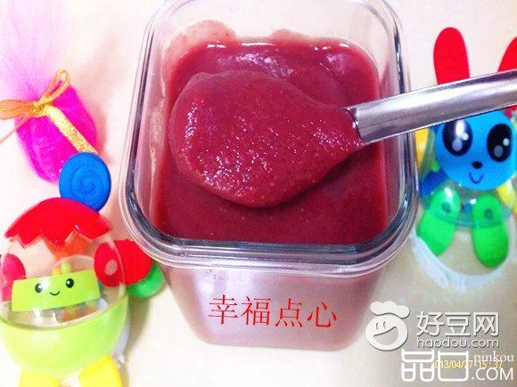 蜜豆草莓酱