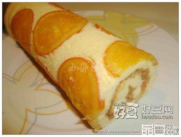香橙戚风卷