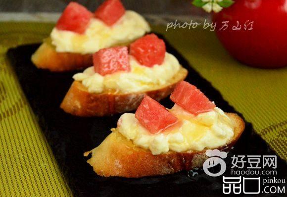 【手工美食】西瓜奶酪