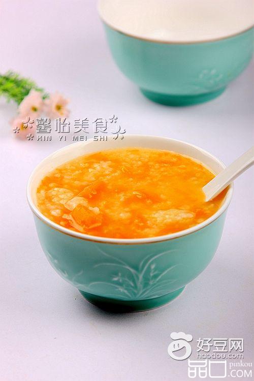 南瓜伏苓小米粥