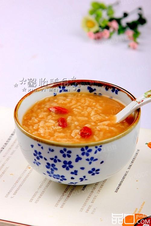 玫瑰枸杞沙参粥