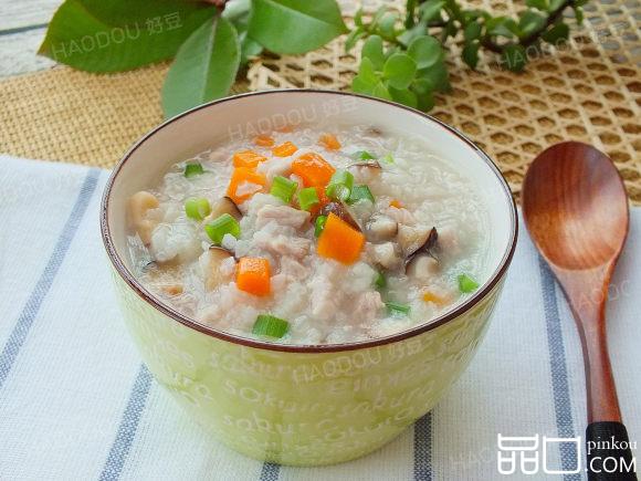 胡萝卜香菇瘦肉粥