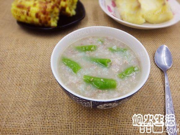 豆角瘦肉粥