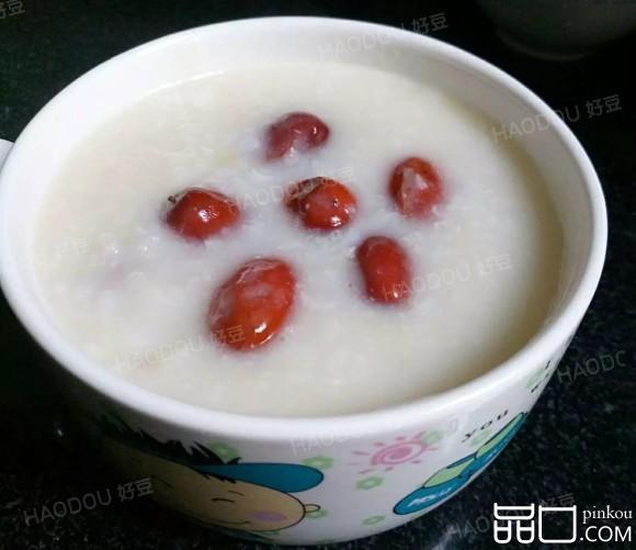 椰浆红枣粥