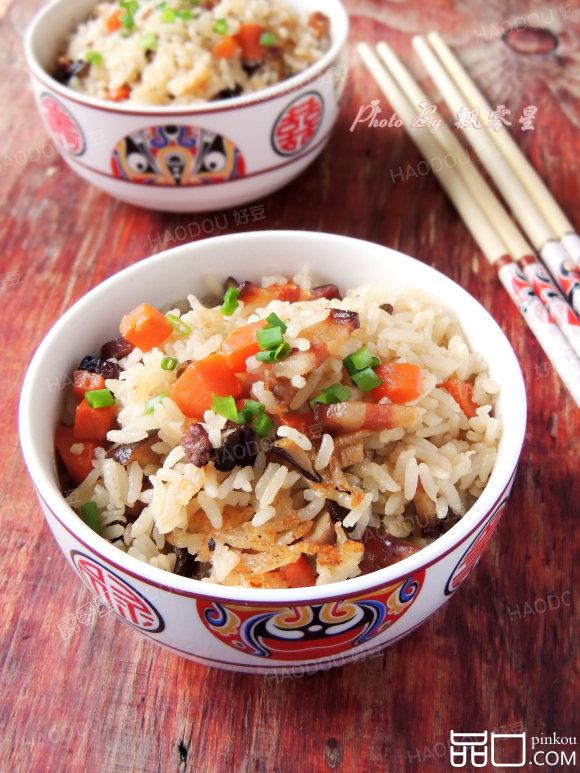 腊肉香菇焖饭#新鲜从