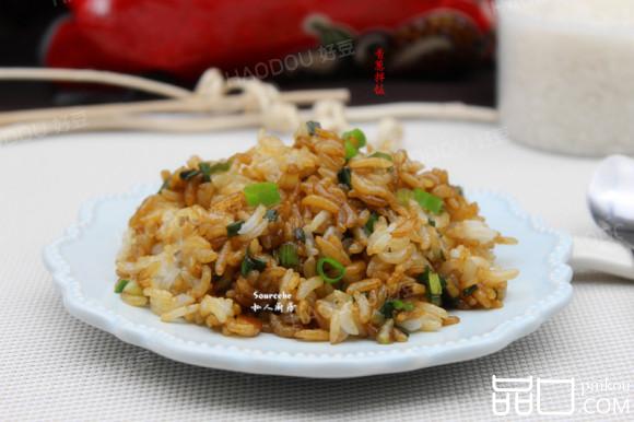 香葱拌饭