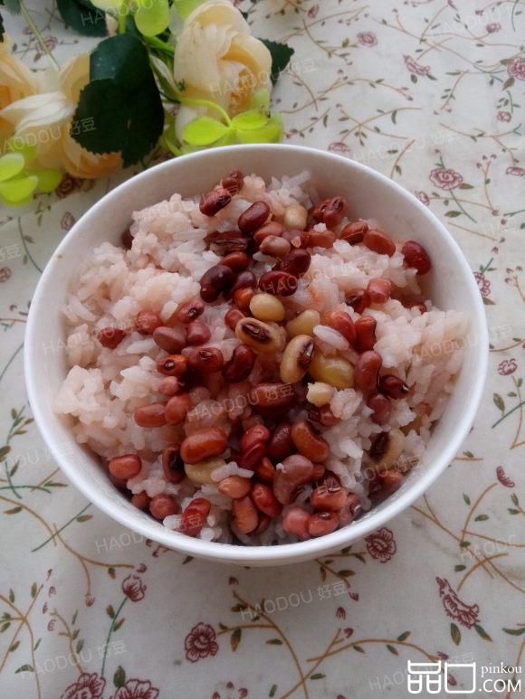 杂豆米饭
