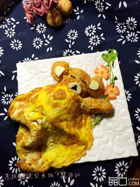考拉造型饭团