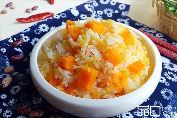 小米红薯饭