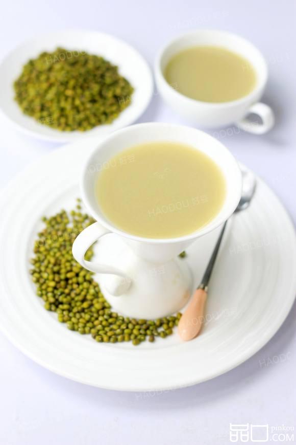绿豆糯米豆浆